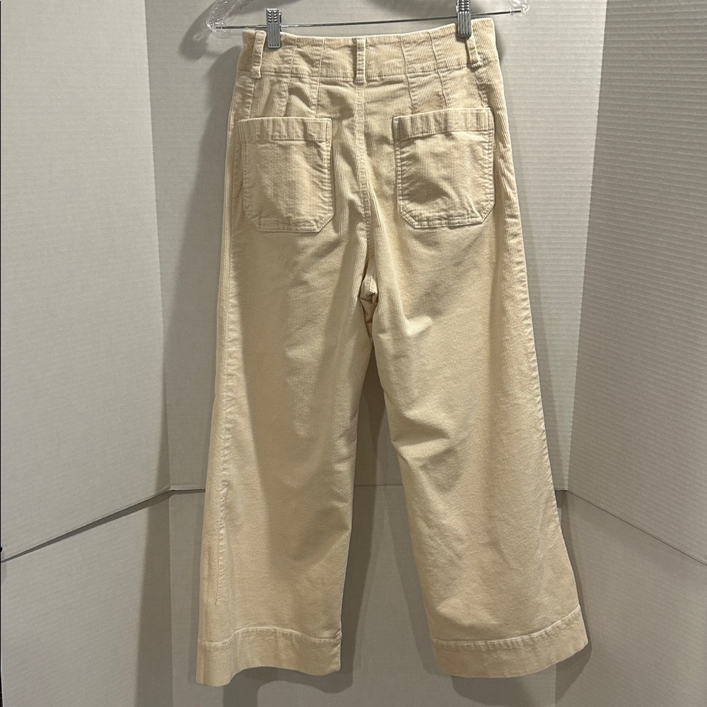 Anthropologie The Colette Corduroy Crop Wide-Leg Pants by Maeve 27 - Picture 7 of 16
